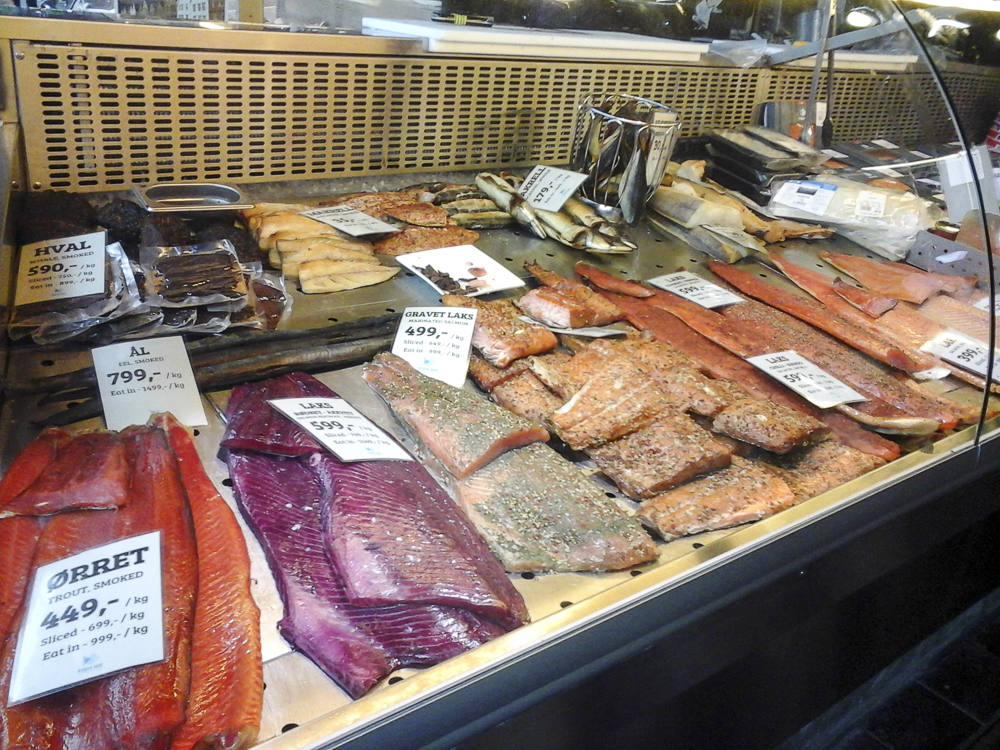 14 Bergen  le marché aux poissons