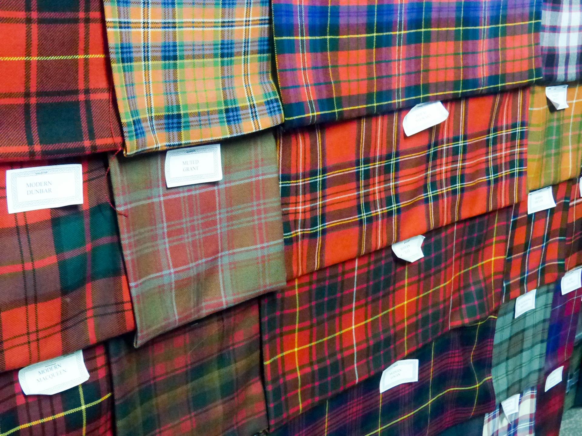 20 Fabrication de kilts à Inverness